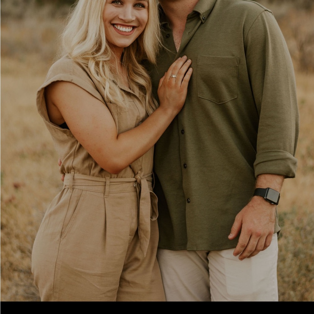 Abercrombie Khaki Jumpsuit